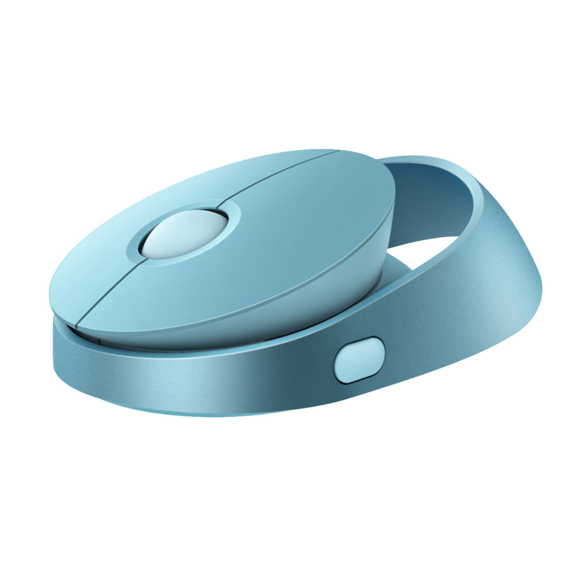 Rapoo Ralemo Air 1 mouse Viaggio RF senza fili Bluetooth Ottico 1600 DPI Blu
