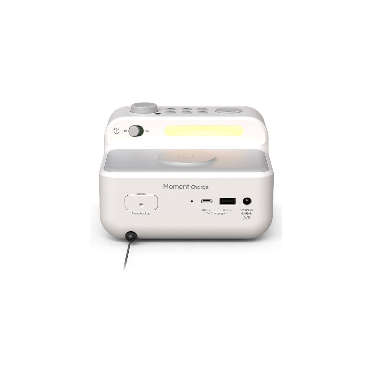 Pure Moment Charge Portatile Digitale Bianco