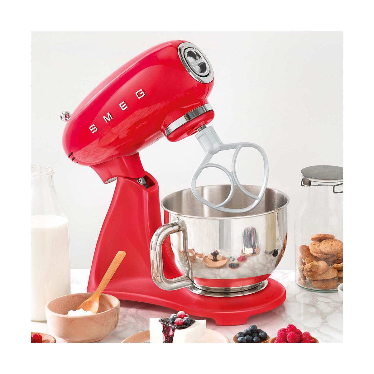 Smeg Impastatrice Full Color 50 s Style Rosso LUCIDO SMF03RDEU