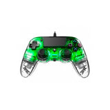 Nacon Compact Controller PS4 Ufficiale Sony PlayStation, Crystal Verde