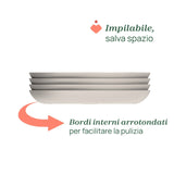 Chicco 00016003250000 servizio da tavola per bambino Piatto per bambini