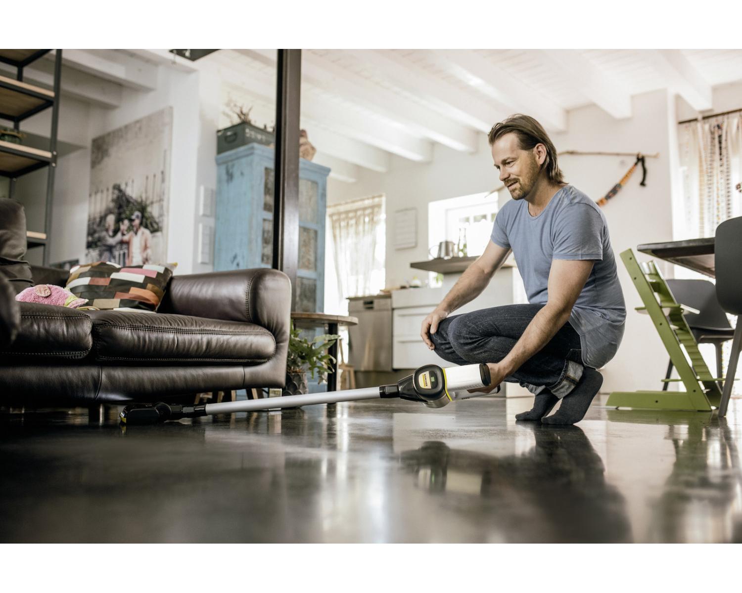 Karcher VC 6 Aspirapolvere Senza Filo Senza Sacchetto Nero Giallo