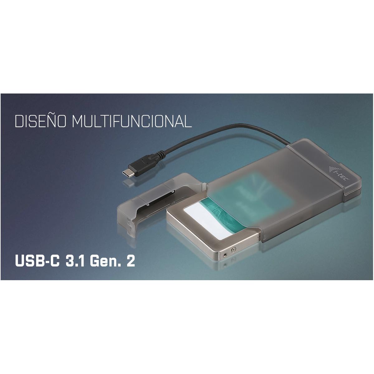 i-tec C31MYSAFEU313 contenitore di unità di archiviazione Box esterno HDD/SSD Nero 2.5"