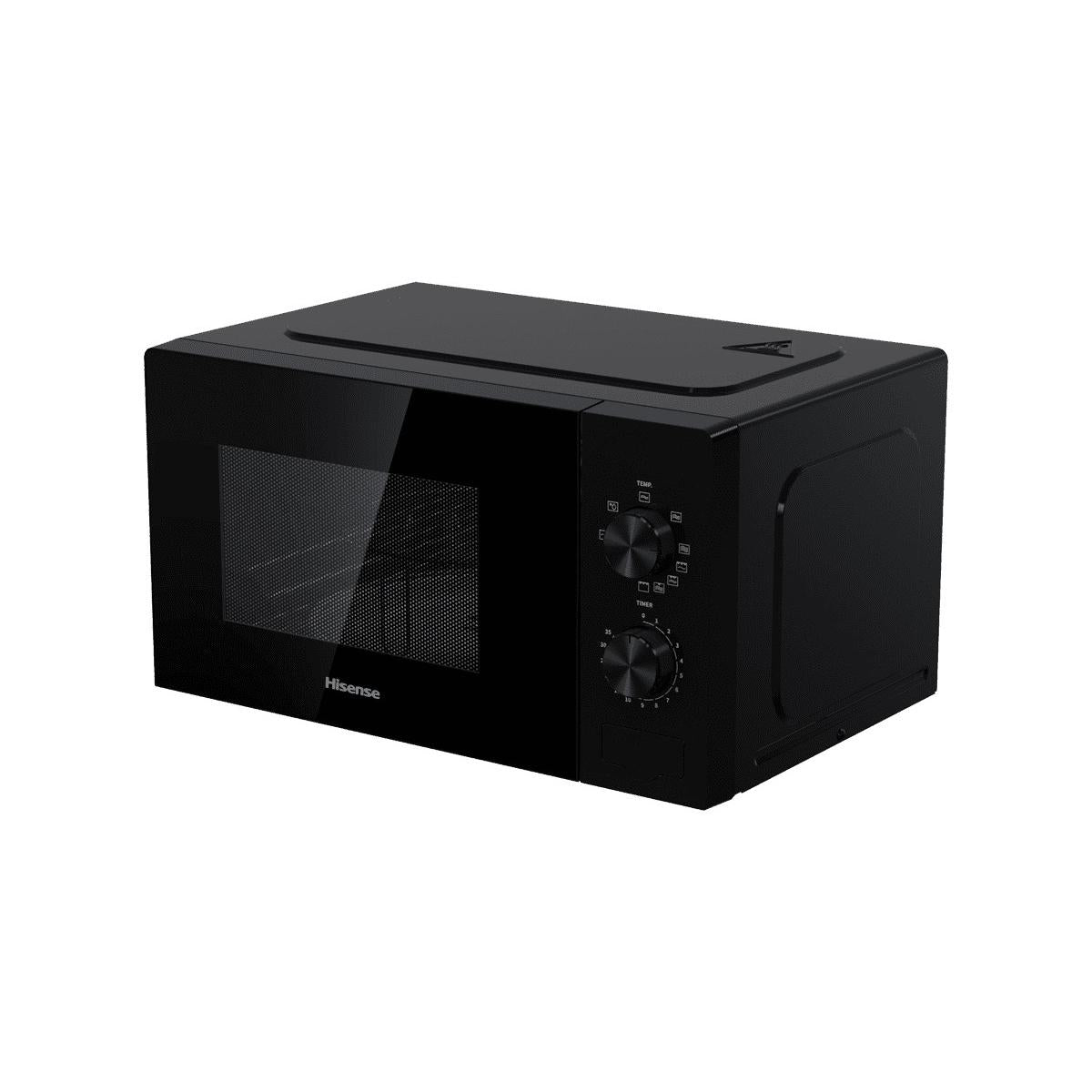 Hisense H20MOBP1G Forno a Microonde Superficie Piana con Grill 20 L 700 W Nero