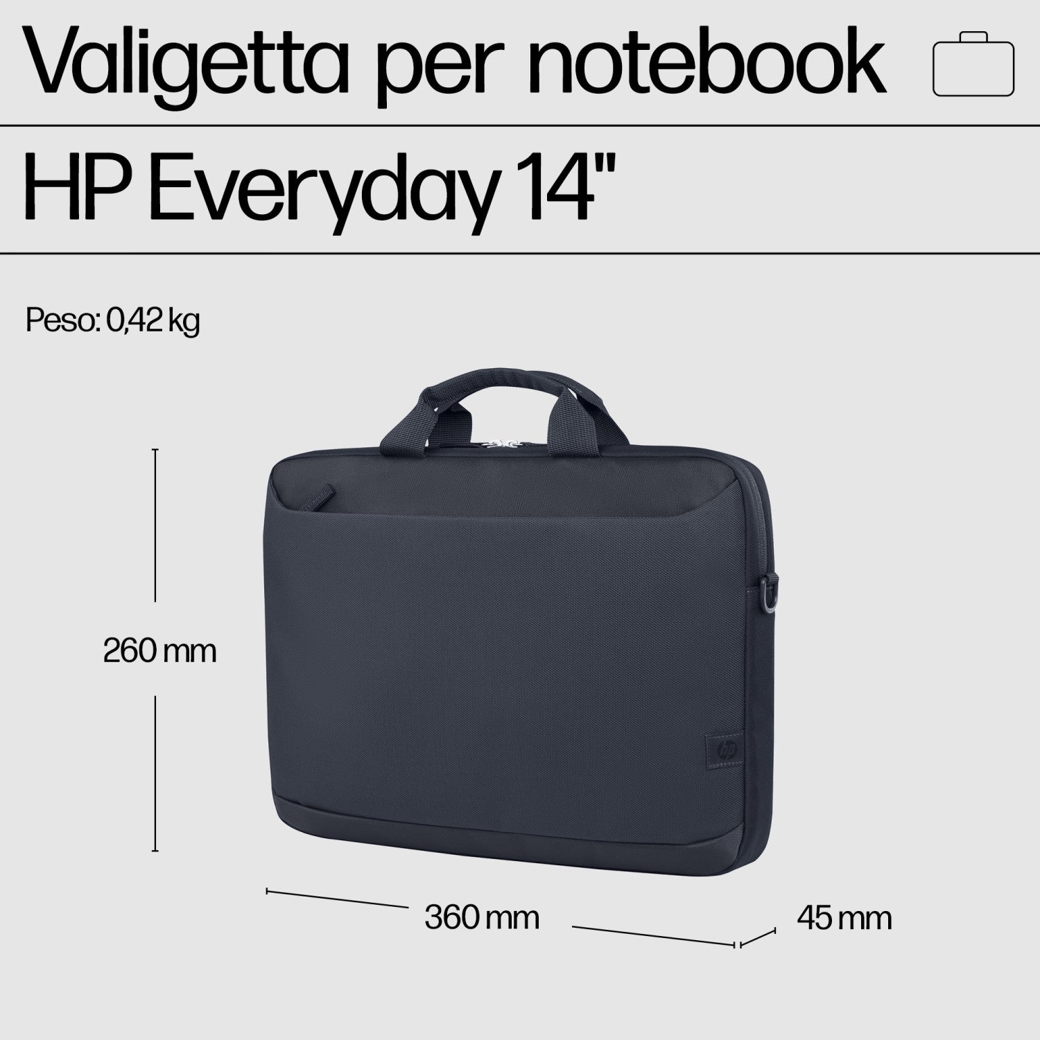 HP Valigetta per notebook da 14 pollici Everyday