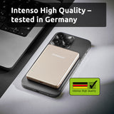 Intenso MW5000 Polimeri di litio (LiPo) 5000 mAh Carica wireless Champagne