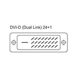Techly Cavo DVI digitale Dual Link (DVI-D) con ferrite 15 m (ICOC DVI-8115F)
