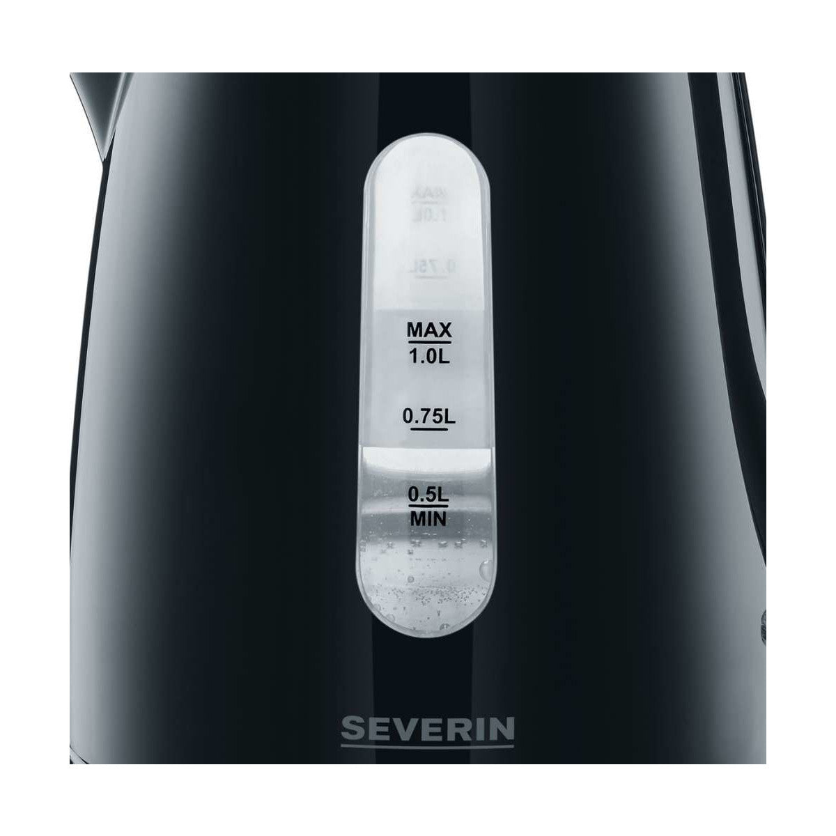 Severin WK 3410 bollitore elettrico 1 L 2200 W Nero