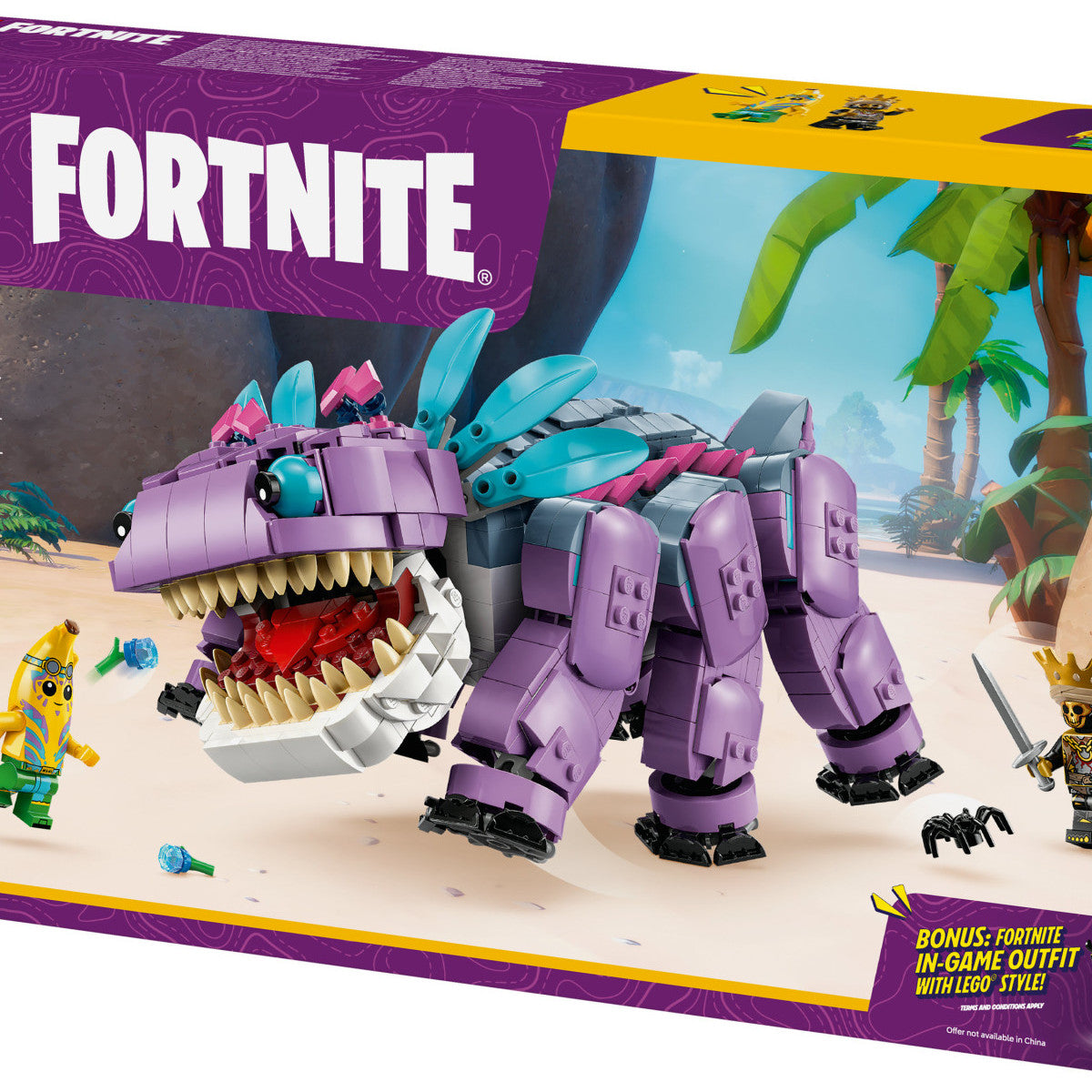 LEGO Fortnite Klombo 77077 Set Costruzioni 1084 Pezzi 2 Minifigure