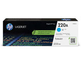 HP Cartuccia Toner Originale Ciano LaserJet 220A