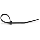StarTech.com Fascetta Fermacavi da 15cm - Fascetta in Plastica Stringicavo Larga 3mm, Diametro del Fascio 39mm, Resistenza alla Trazione 18kg - Autobloccante -94V-2/UL - Confezione da 100 pezzi - Nero