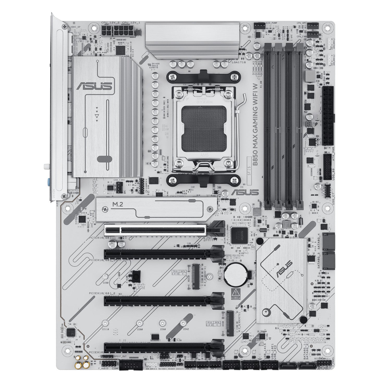 ASUS B850 MAX GAMING WIFI W AMD B850 Socket AM5 ATX