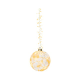 Lumineo Pendente Palla Luminosa Trasparente in Vetro 14 cm con LED