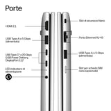 HP DQ6M7AT laptop Intel Core 7 350 Computer portatile 40,6 cm (16") WUXGA 32 GB LPDDR5x-SDRAM 512 GB SSD Wi-Fi 7 (802.11be) Windows 11 Pro AI PC Argento