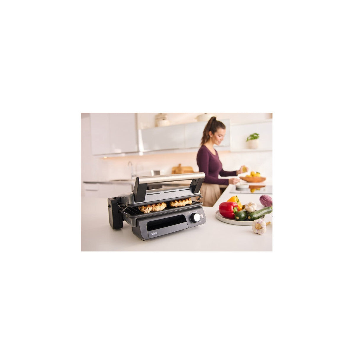 Braun MultiGrill 5 CG5033 griglia a contatto 2000W nero