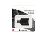 Kingston Technology MobileLite Plus lettore di schede USB 3.2 Gen 1 (3.1 Gen 1) Type-A Nero