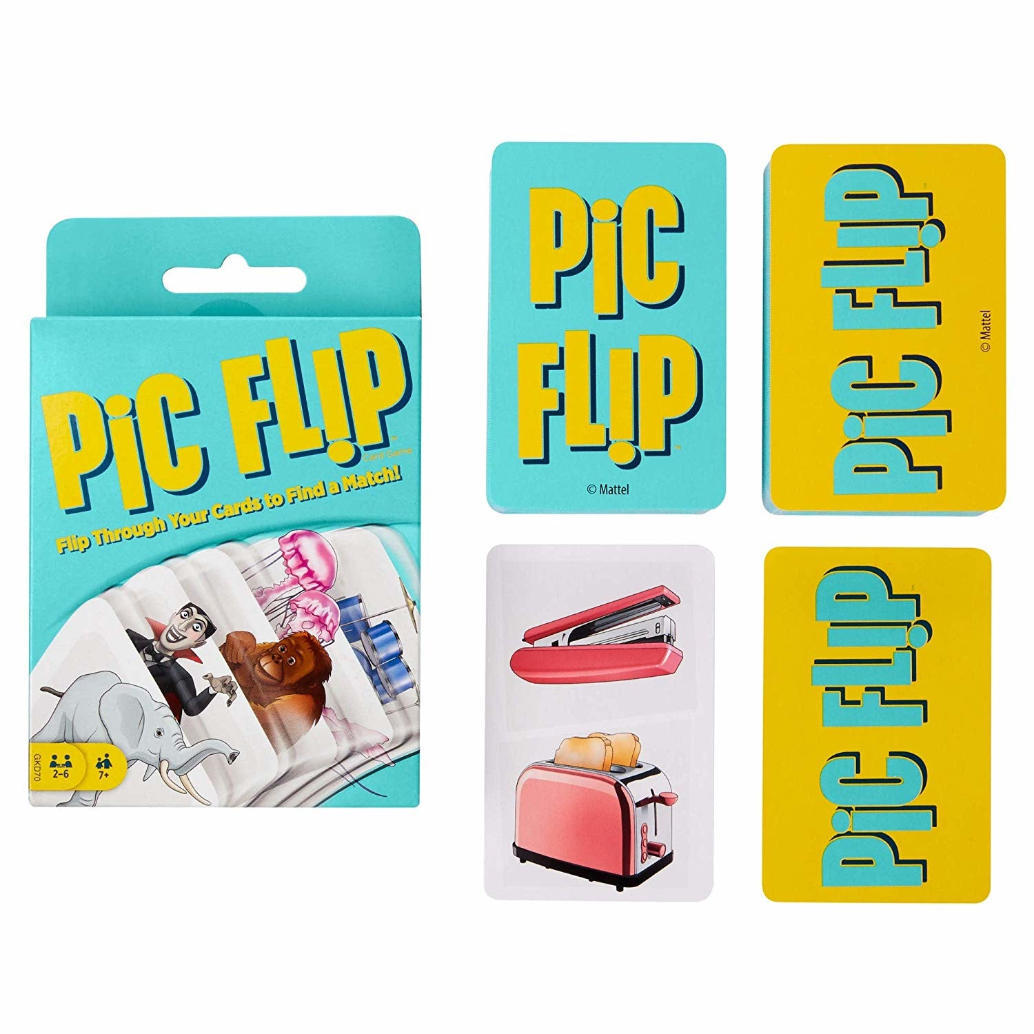 Games Pic Flip Carta da gioco Festa