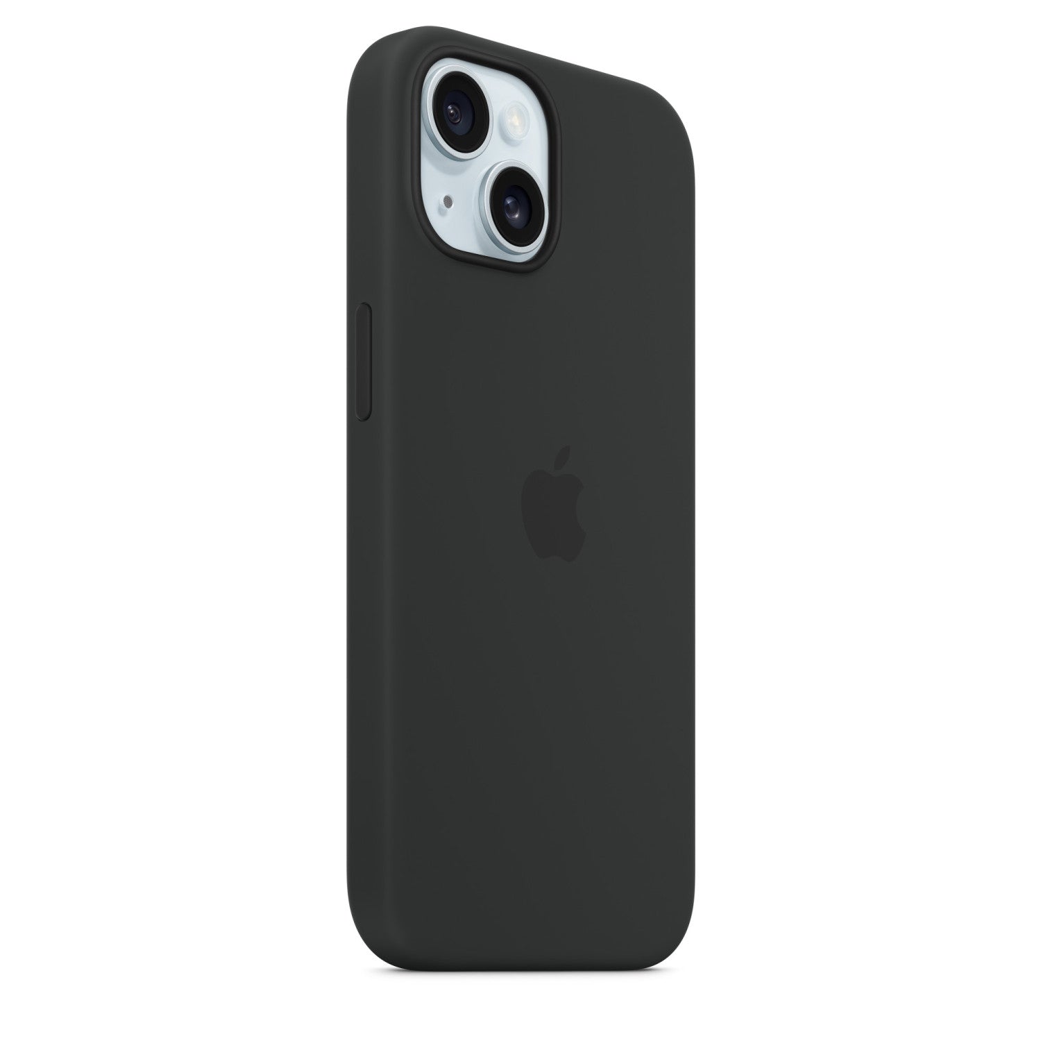 Apple Custodia MagSafe in silicone per iPhone 15 - Nero