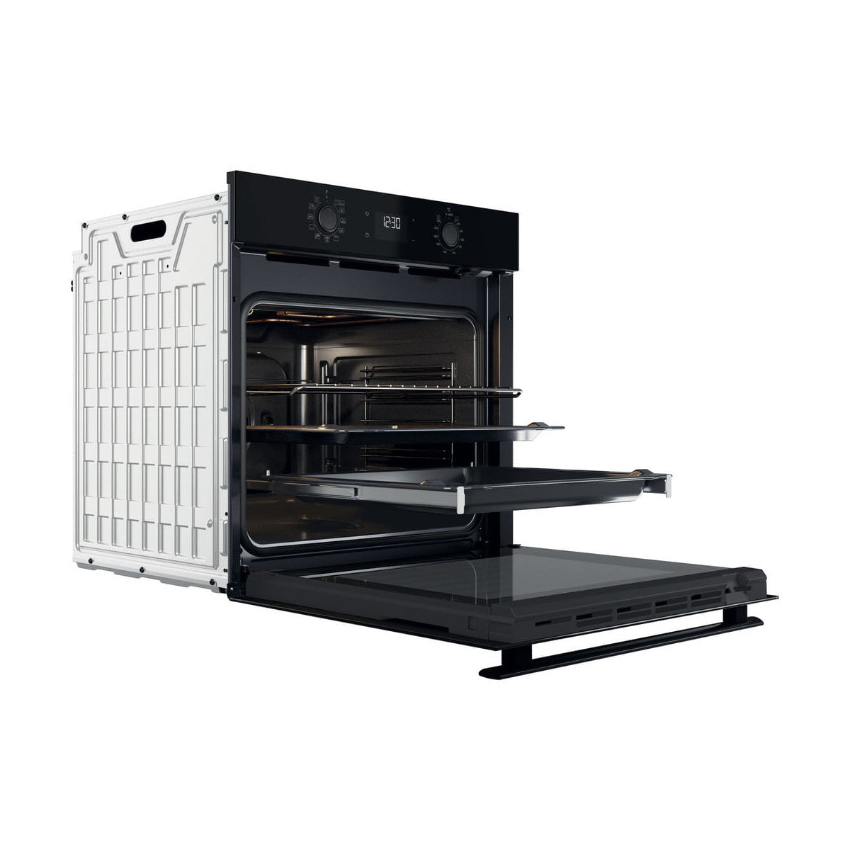Whirlpool OMR58HU1B Forno Multifunzione Inox 12 Funzioni Cook3 classe A 71Lt