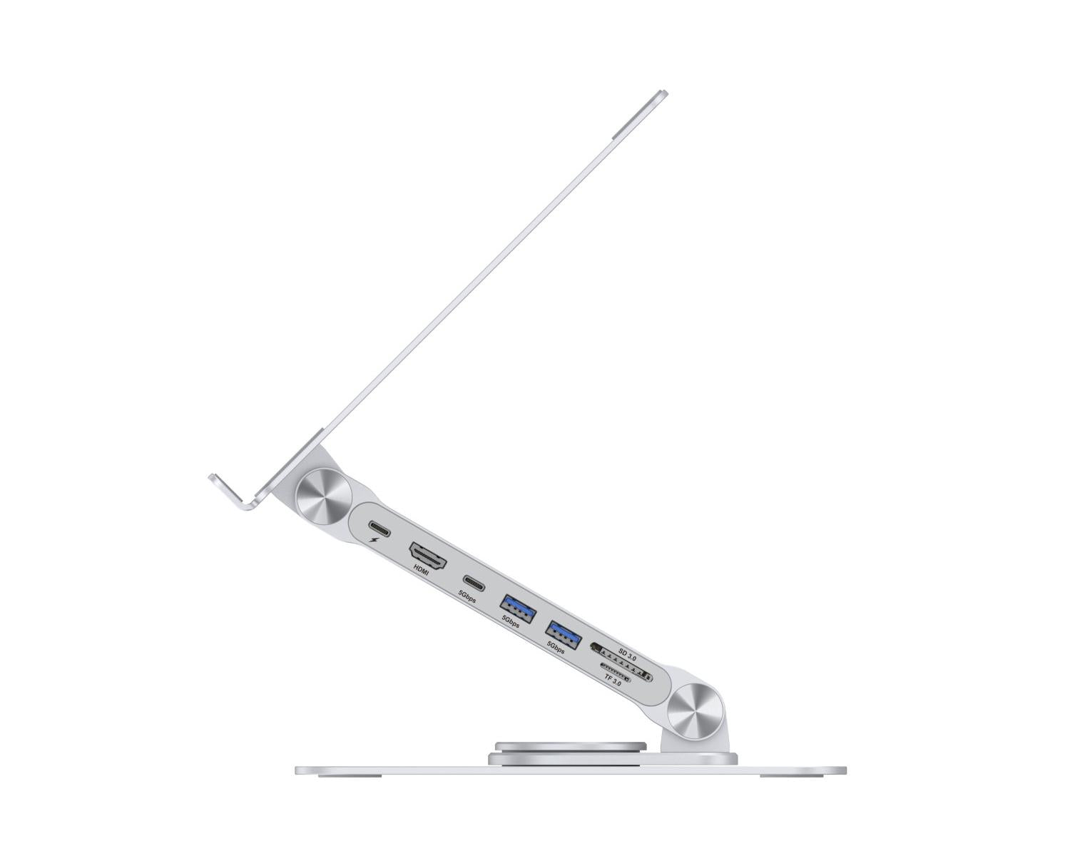 Conceptronic DONN27G supporto per laptop Supporto per computer portatile Argento