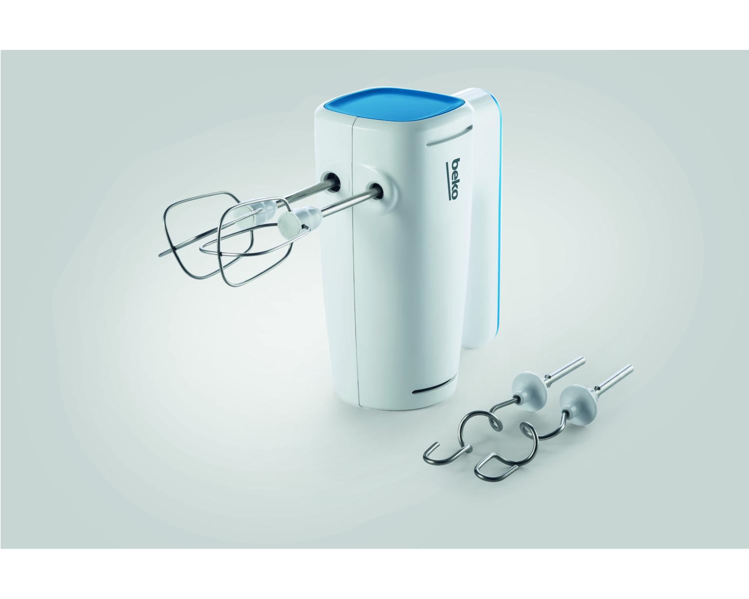 Sbattitore Manuale Beko HMM5400W Elettrico Quattro Velocita' Funzione Turbo Blu Bianco 425 W