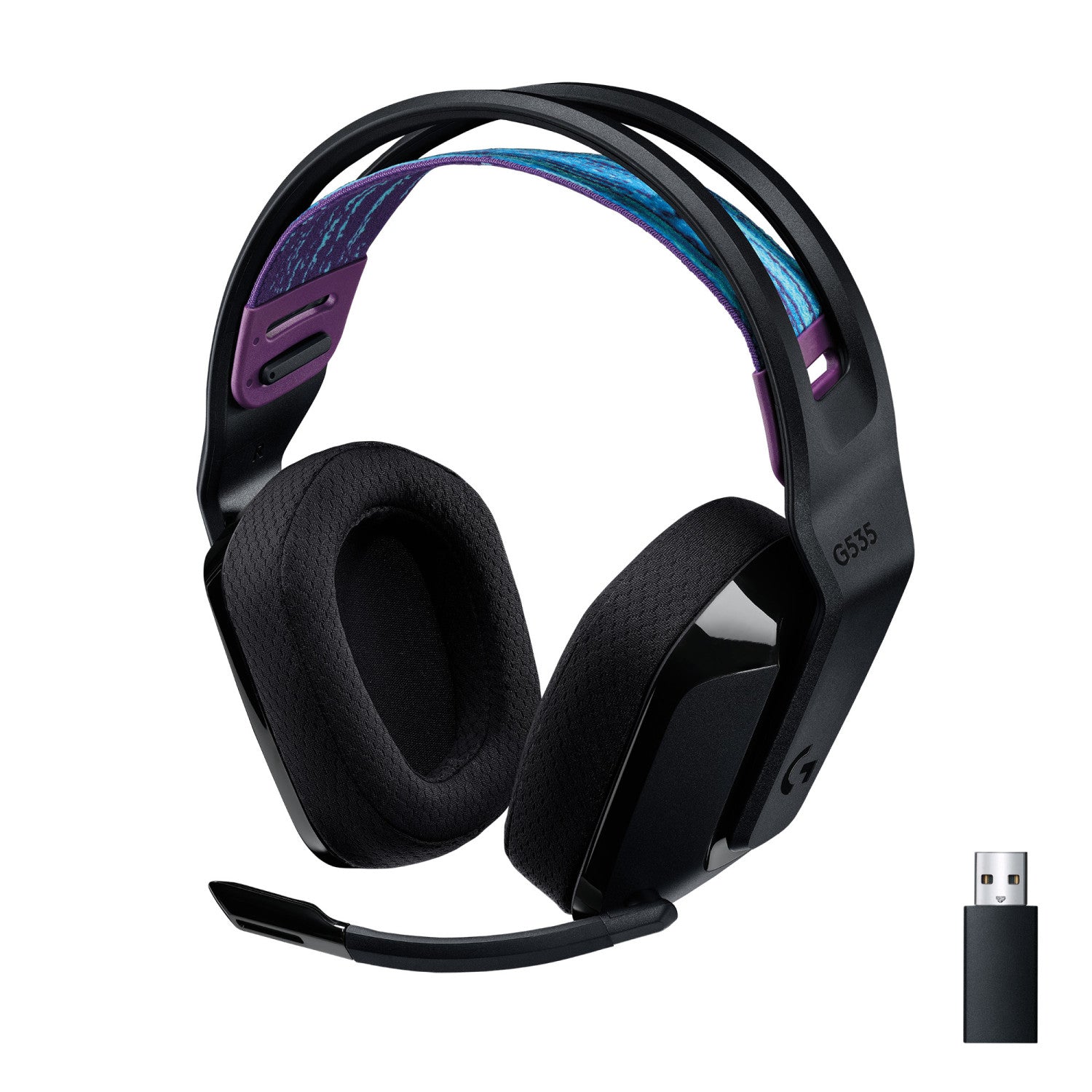 Logitech G G535 Cuffie Wireless a Padiglione da Gaming Nero