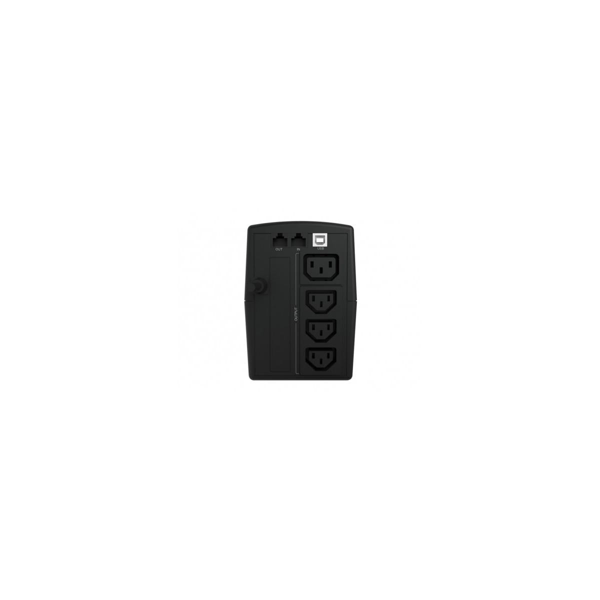 Conceptronic ZEUS01E gruppo di continuità (UPS) A linea interattiva 0,65 kVA 360 W 4 presa(e) AC