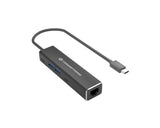 Conceptronic ABBY13B replicatore di porte e docking station per laptop Cablato USB 3.2 Gen 1 (3.1 Gen 1) Type-C Grigio