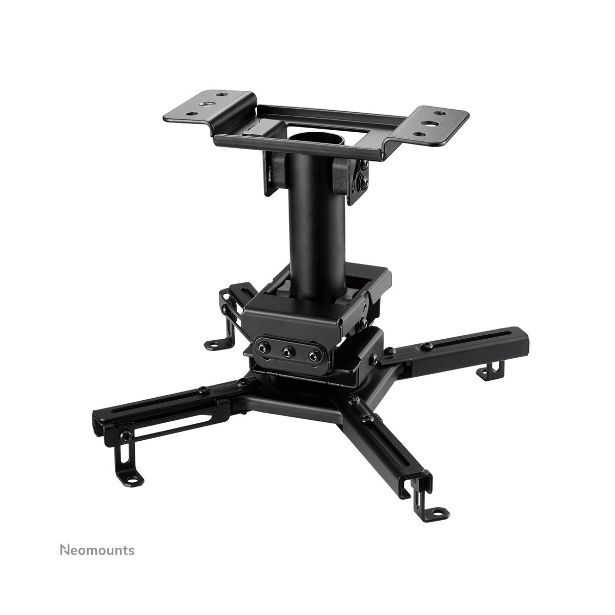 Neomounts CL25-530BL1 Supporto a soffitto beamer - alt. 25,5 cm - montaggio facile - mobilità completa
