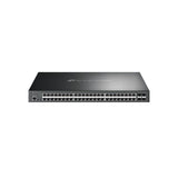 TP-Link Omada SG3452P switch di rete Gestito L2/L3 Gigabit Ethernet (10/100/1000) Supporto Power over Ethernet (PoE) 1U Nero
