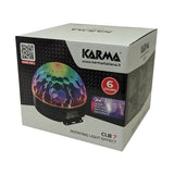 Karma Italiana CLB 7 Sfera con effetti Nero, Trasparente