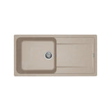 Elleci LIFE 480 Lavello montato su piano Rettangolare Granitek