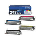 Brother TN-248VAL cartuccia toner 4 pz Originale Nero, Ciano, Magenta, Giallo