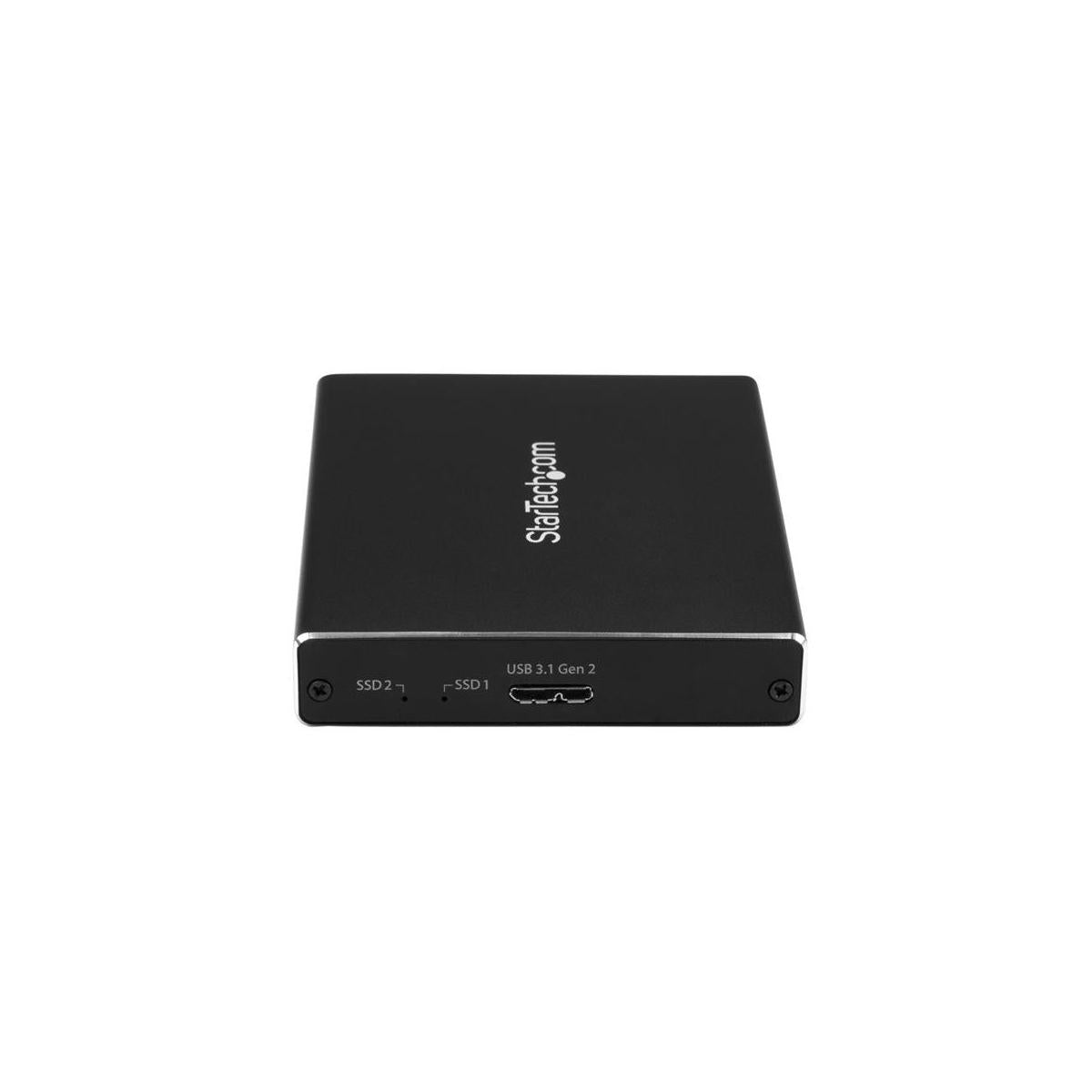 StarTech.com SM22BU31C3R contenitore di unità di archiviazione Box esterno SSD Nero