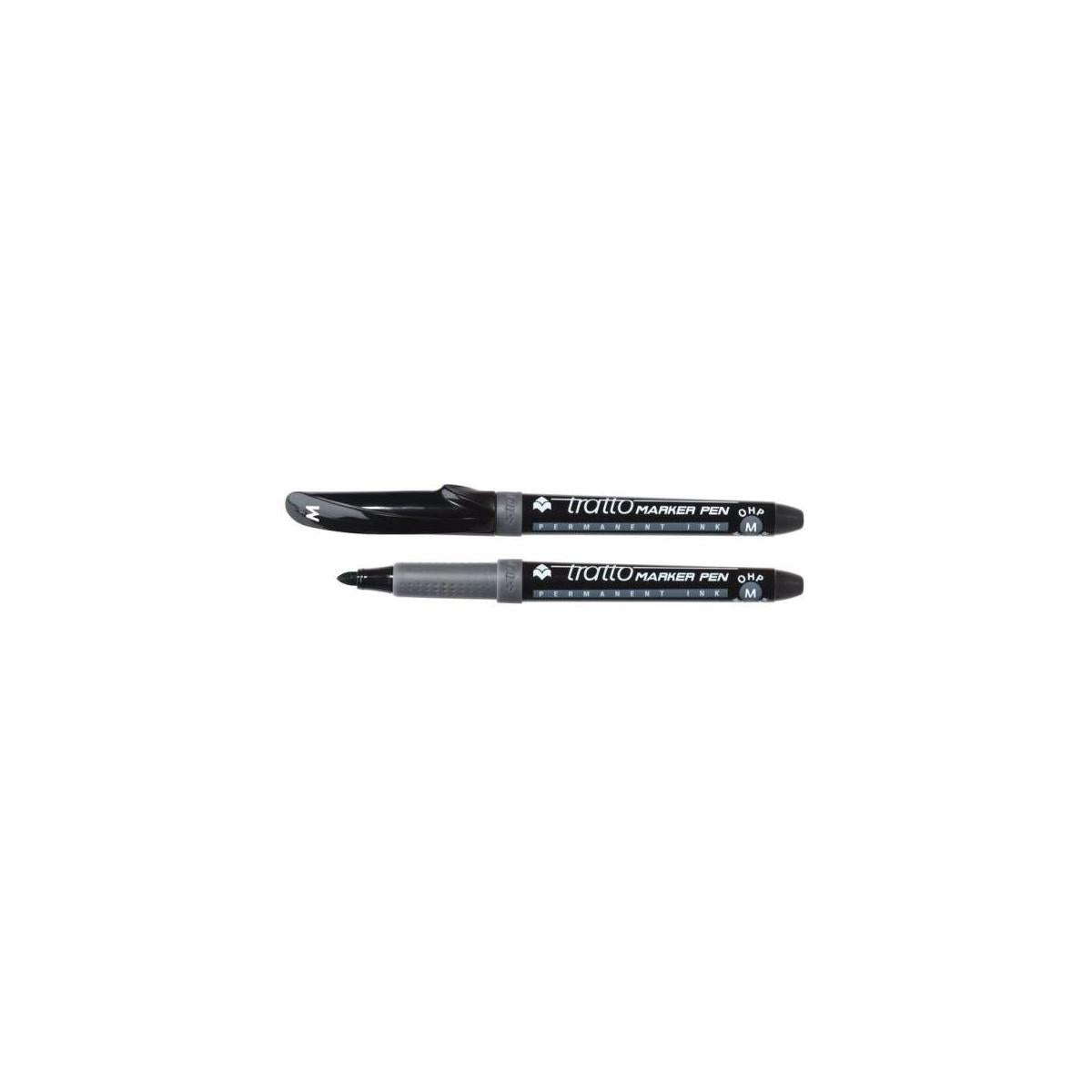 Tratto 806703 evidenziatore 8 pz Nero