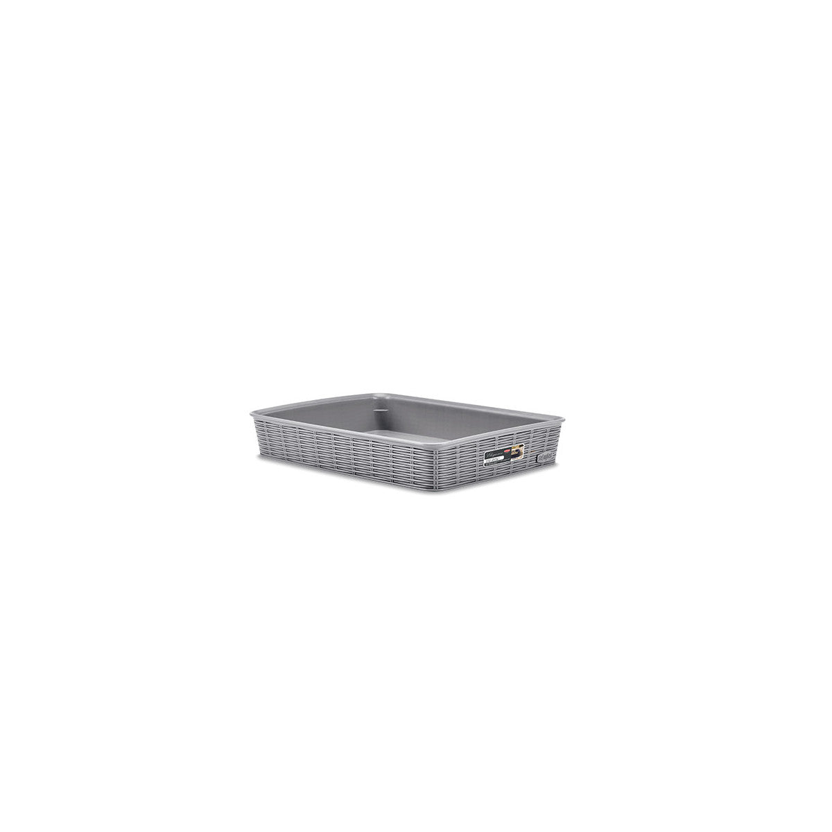 Stefanplast Cestino Elegance Grigio 35,5x26x6 cm