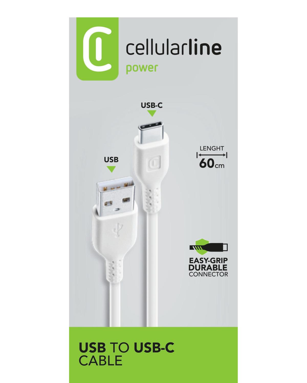 Cellularline Power Cable 60cm - USB-C