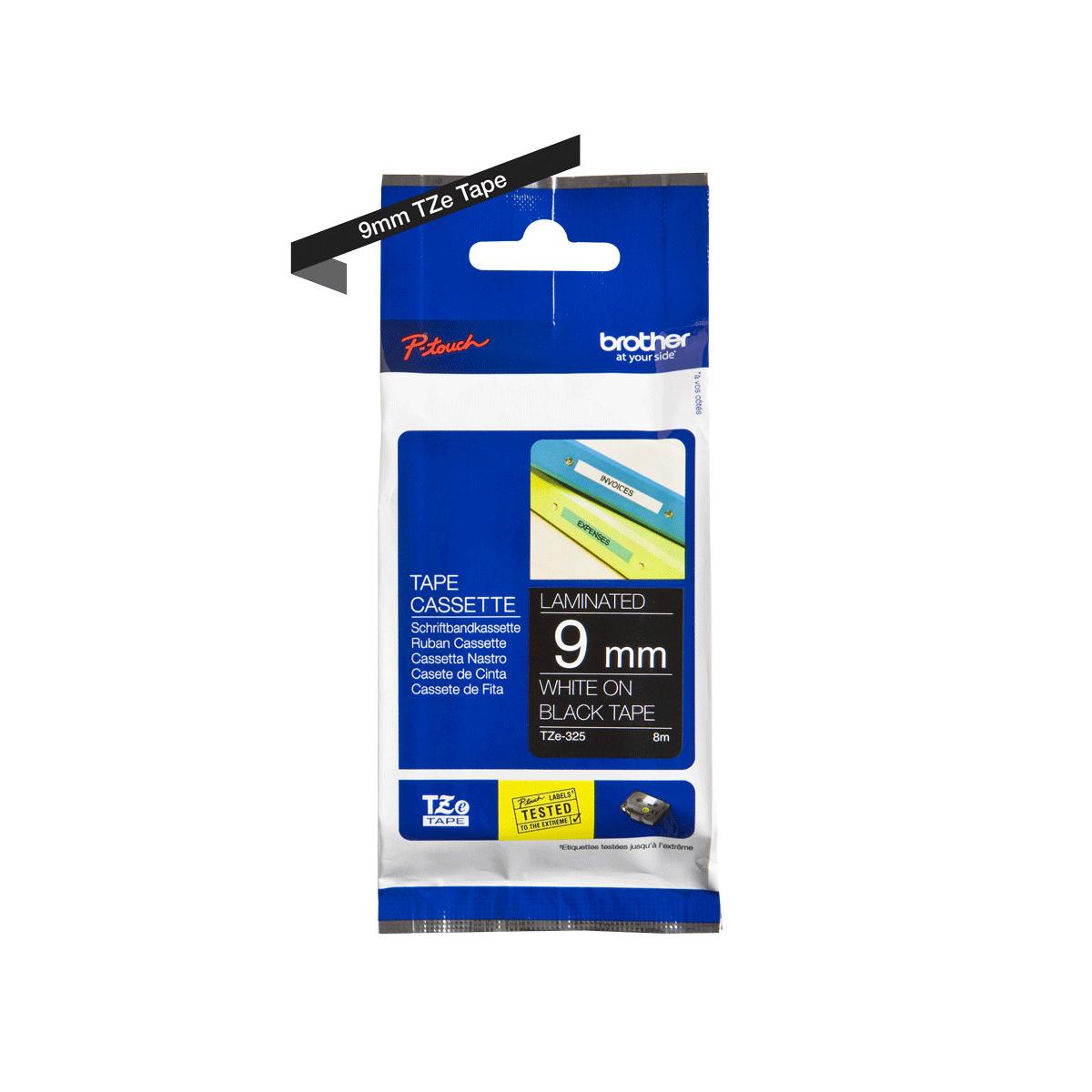 Brother TZE-325 nastro per etichettatrice TZ