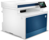 HP 4RA83F Stampante Color LaserJet Pro MFP 4302dw Printer Laser A4 600x600 DPI 33 ppm Wi Fi Bianco Blu