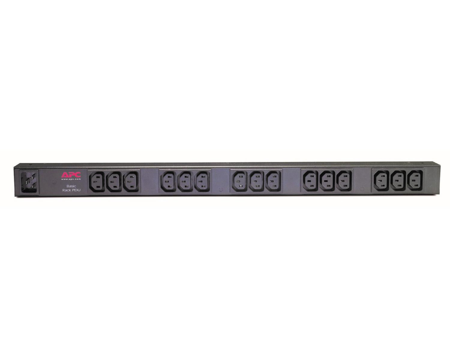 APC Basic Rack PDU AP9572 unità di distribuzione dell'energia (PDU) 15 presa(e) AC 0U Nero
