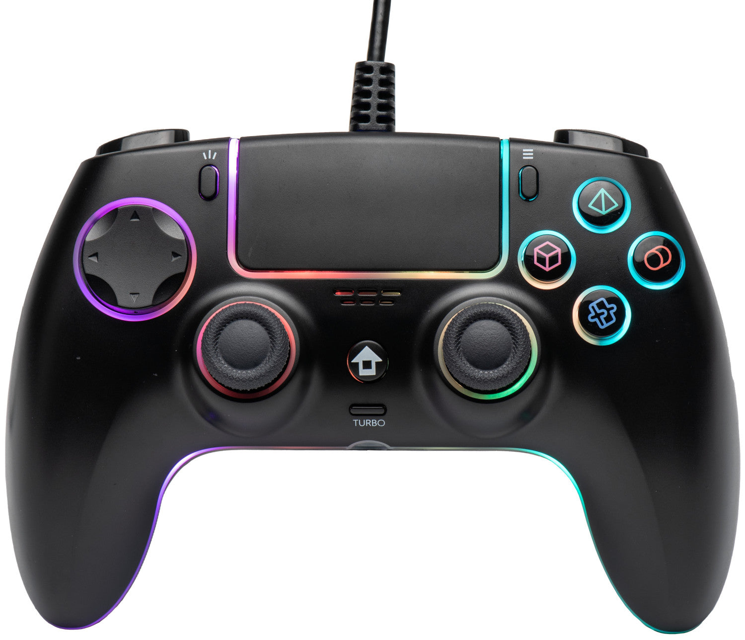 Qubick COP50015 periferica di gioco Nero Gamepad Analogico/Digitale PC, PlayStation 5