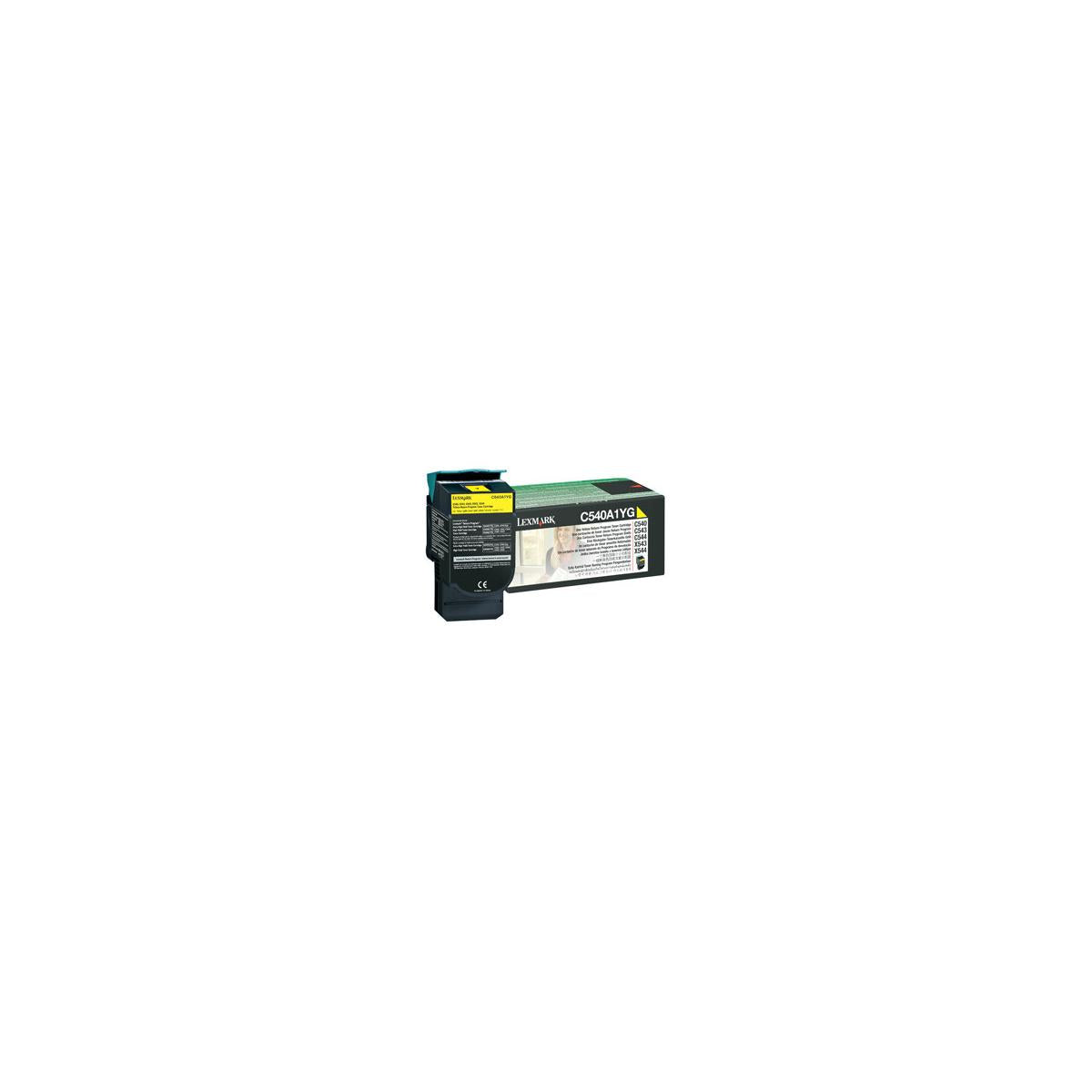 Lexmark C540A1YG cartuccia toner 1 pz Originale Giallo