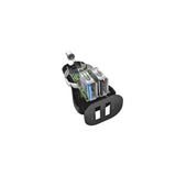 SBS Kit caricatore auto 10 Watt Ricarica rapida con due porte USB e cavo USB e USB C incluso