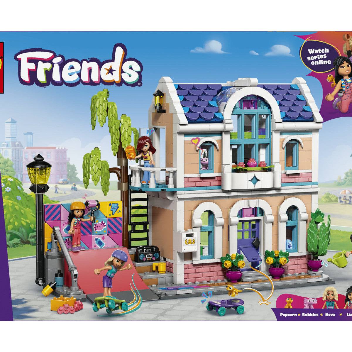 LEGO Friends Casa della Famiglia di Liann 42687 Set da Costruzione 946 Pezzi per Bambini dai 7 Anni