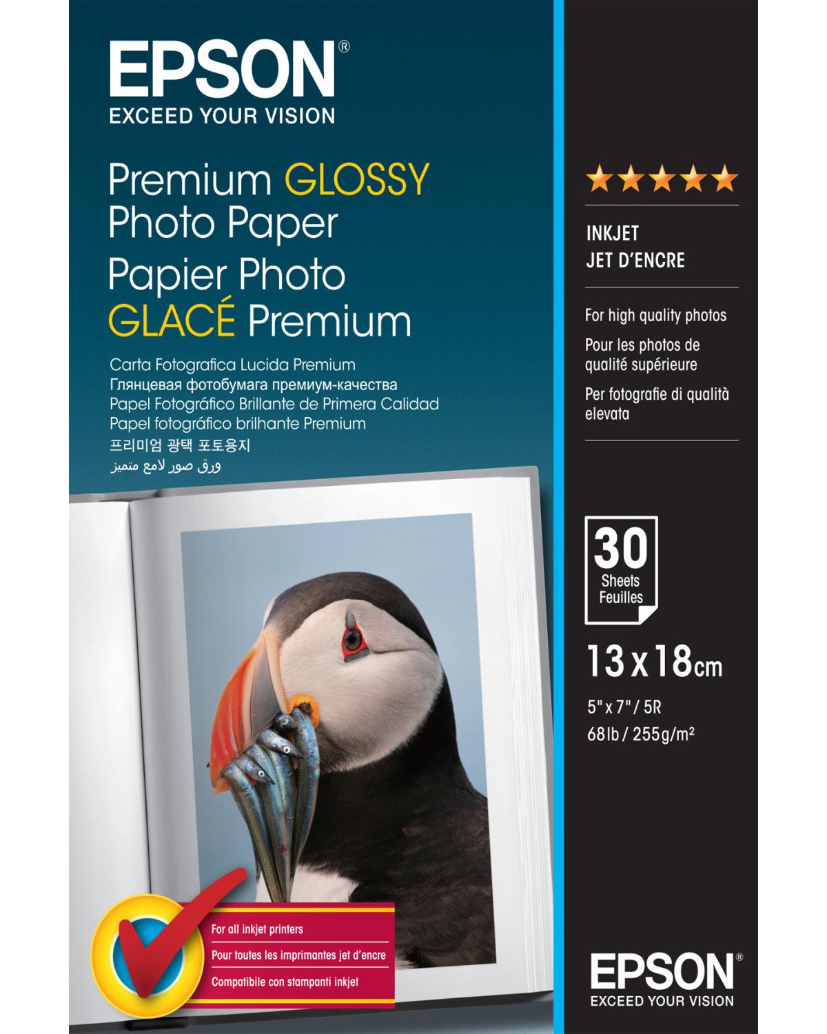 Epson S042154 Carta Fotografica Lucida 30 Fogli