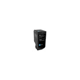 Lexmark 74C2HCE cartuccia toner 1 pz Originale Ciano
