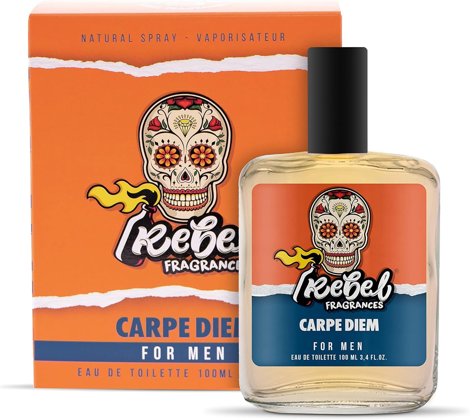 Rebel Carpe Diem Uomo Eau De Toilette 100Ml Unisex