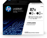 HP Confezione 2 Cartucce Toner Nero Originale ad Alta Capacita' LaserJet 87X