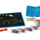 Didò Blocks Trenino Pasta Modellabile 400 G Con Pad Sagome, Maxi-Formina E Coltellino