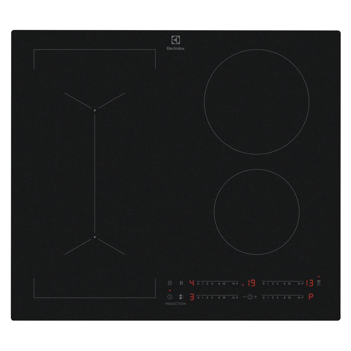 Electrolux KIV63443CT Nero Da incasso 60 cm Piano cottura a induzione 4 Fornelli